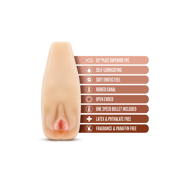 M Elite Soft and Wet Natasha Self Lubricating Masturbator - Eroticon Ltd