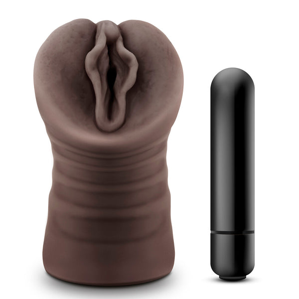 Hot Chocolate Alexis Vagina Vibrating Masturbator - Eroticon Ltd