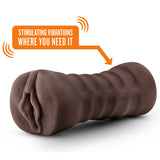 Hot Chocolate Alexis Vagina Vibrating Masturbator - Eroticon Ltd