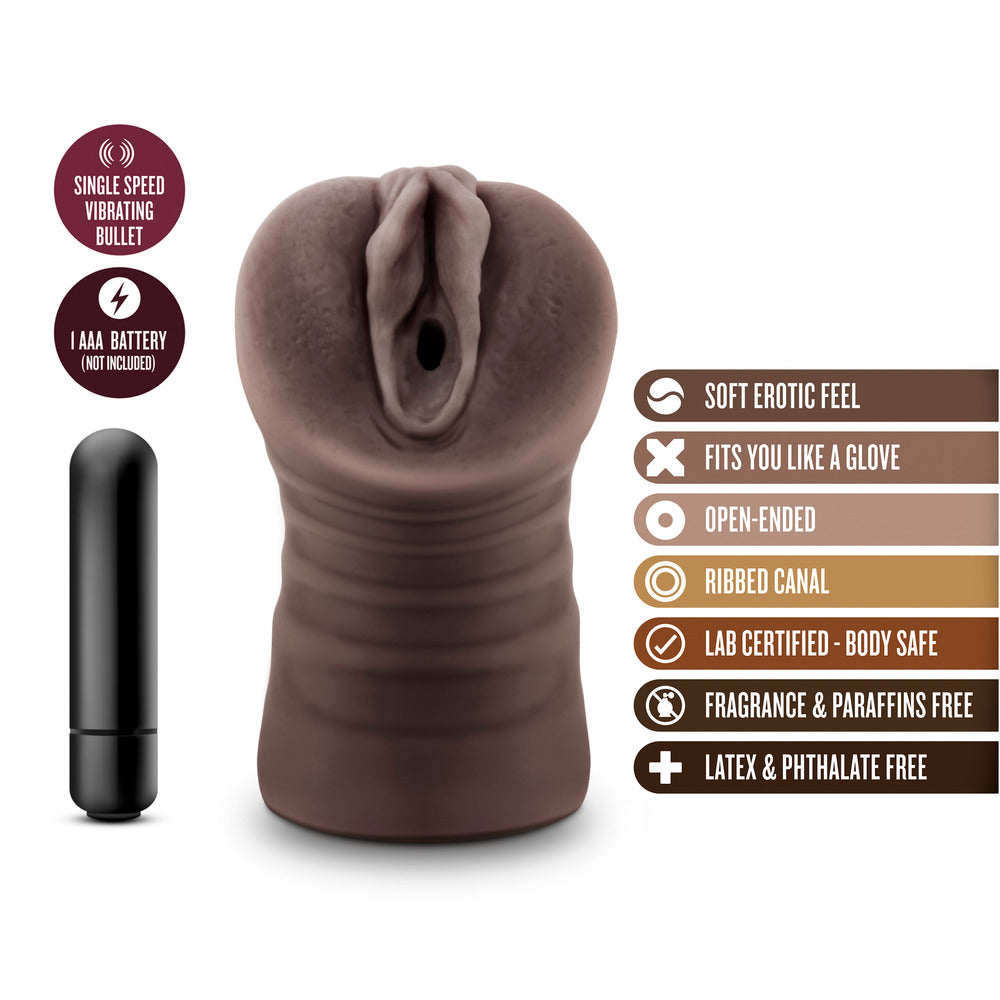 Hot Chocolate Brianna Vagina Vibrating Masturbator - Eroticon Ltd