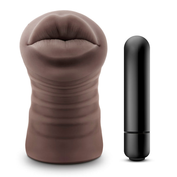 Hot Chocolate Renee Mouth Vibrating Masturbator - Eroticon Ltd