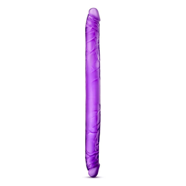 B Yours 16 Inch Purple Double Dildo - Eroticon Ltd