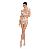 Passion Body Stocking Dress White - Eroticon Ltd