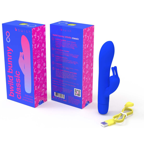 bswish Bwild Classic Bunny Blue - Eroticon Ltd