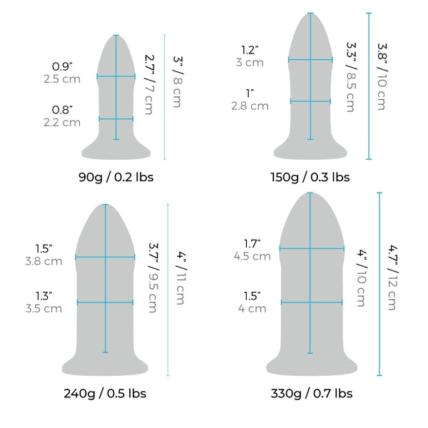bVibe Anal Dilators Set - Eroticon Ltd