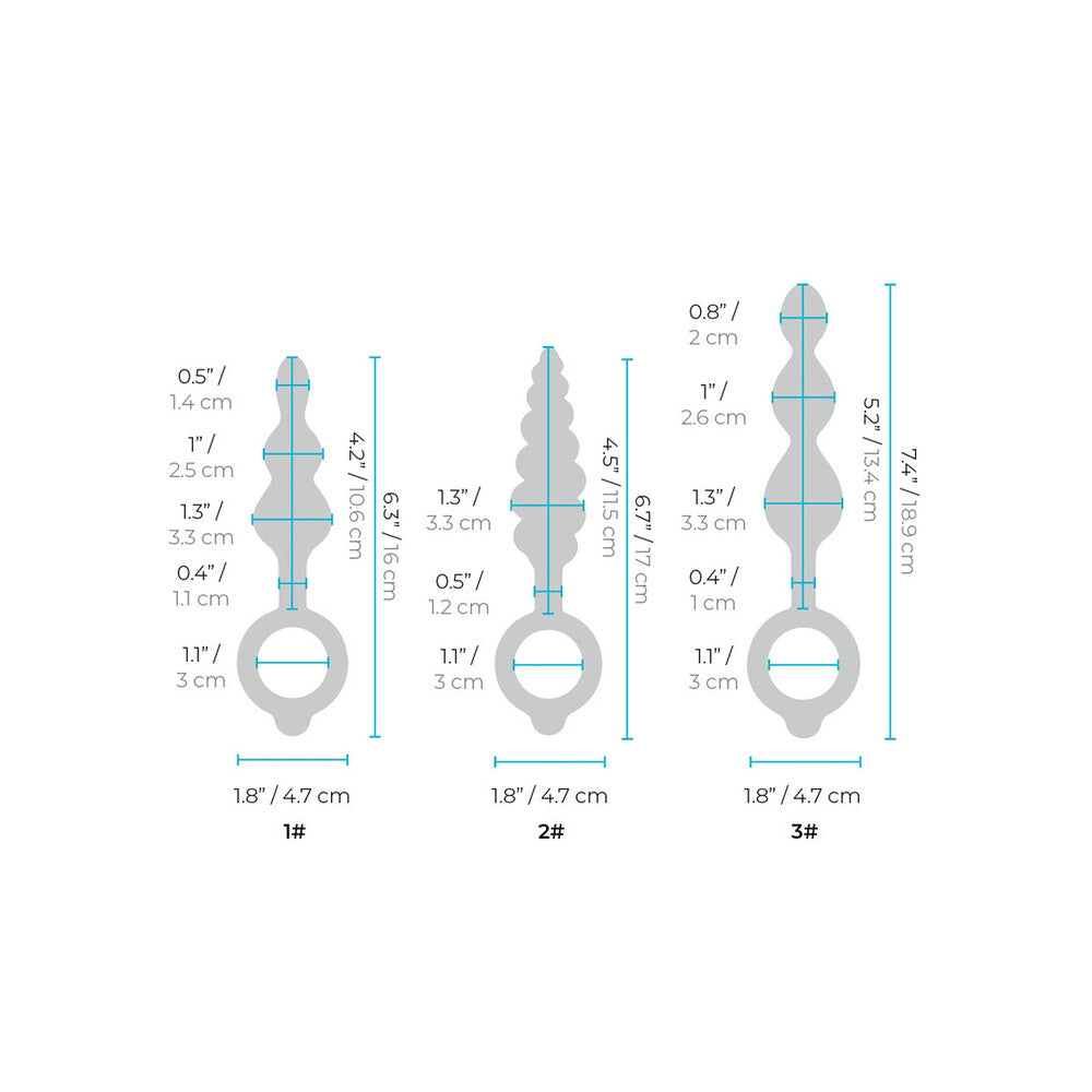 BVibe Beaded Butties Bundle - Eroticon Ltd