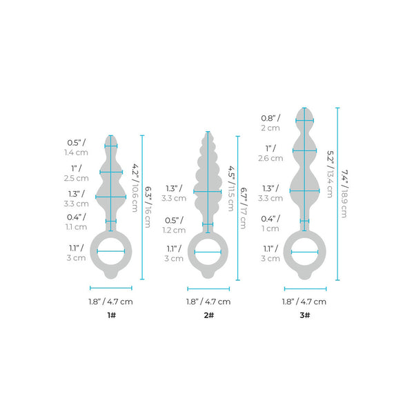 BVibe Beaded Butties Bundle - Eroticon Ltd