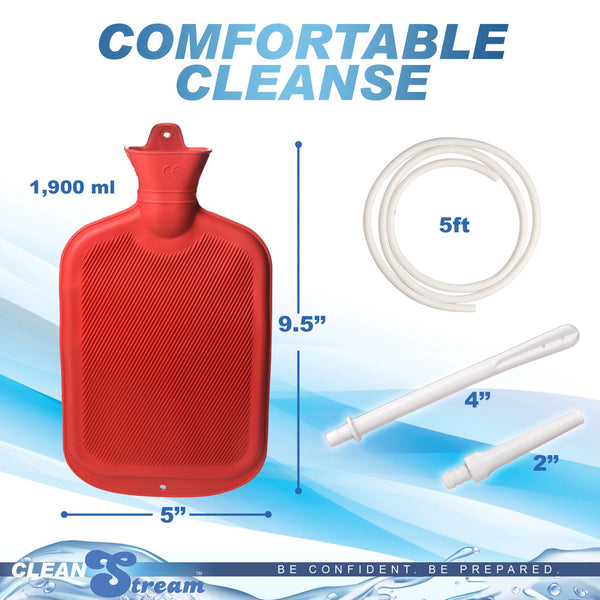 Clean Stream Water Bottle Douche Kit - Eroticon Ltd
