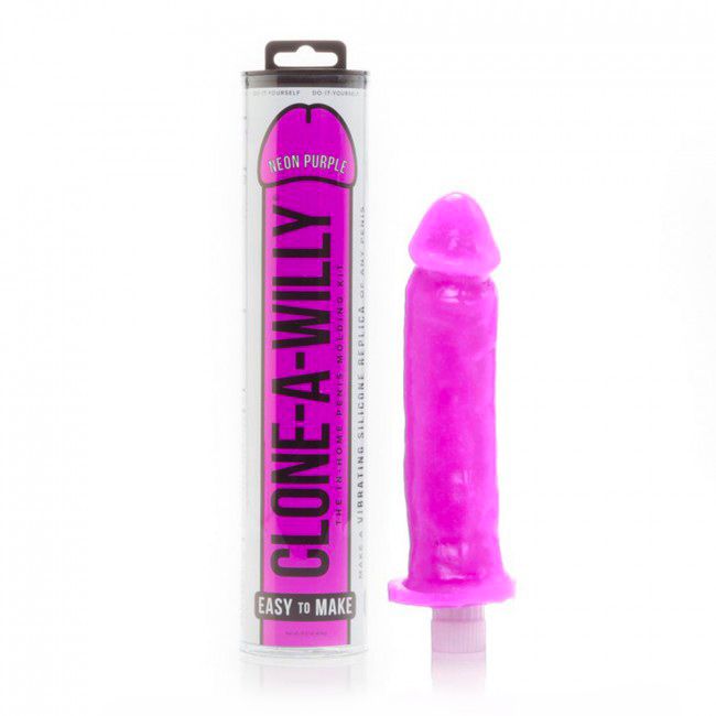 Clone A Willy Neon Purple Silicone Vibrator - Eroticon Ltd