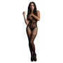 Le Desir Lace and Fishnet Bodystocking UK 6 to 14 - Eroticon Ltd