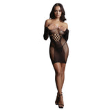 Long Sleeved Mini Dress One Size - Eroticon Ltd