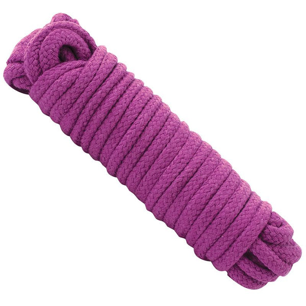 Japanese Style Bondage Rope In Purple - Eroticon Ltd