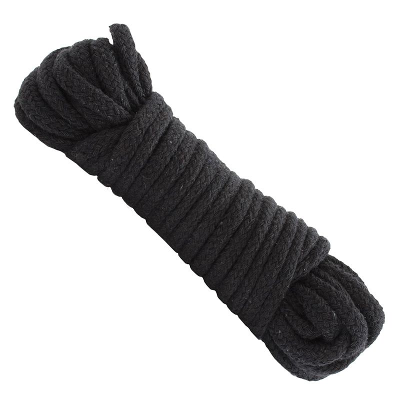 Japanese Style Bondage Rope In Black - Eroticon Ltd