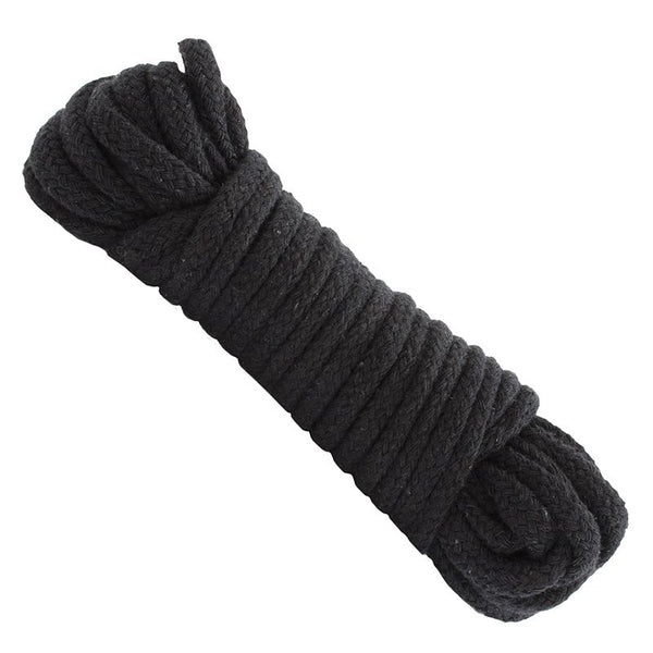 Japanese Style Bondage Rope In Black - Eroticon Ltd