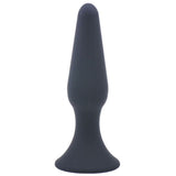 Medium Classic Black Silicone Butt Plug - Eroticon Ltd