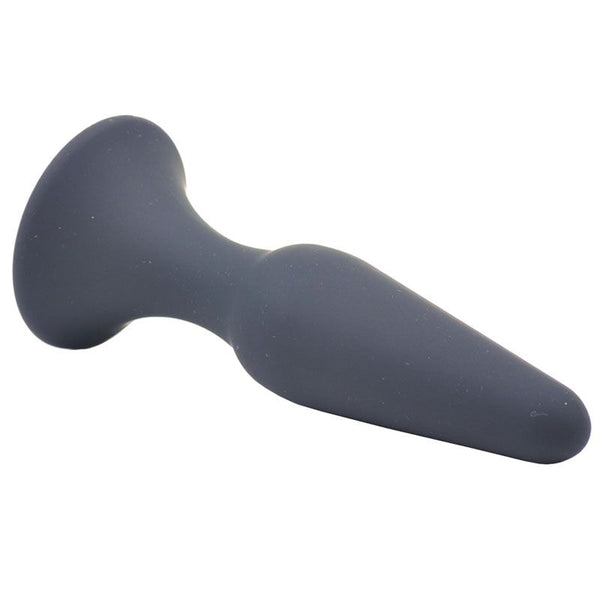 Medium Classic Black Silicone Butt Plug - Eroticon Ltd
