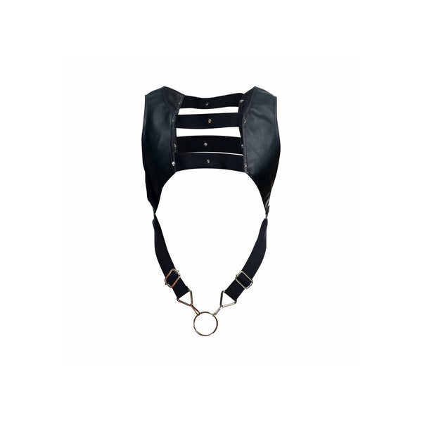 Male Basics Dngeon Crop Top Cockring Harness - Eroticon Ltd