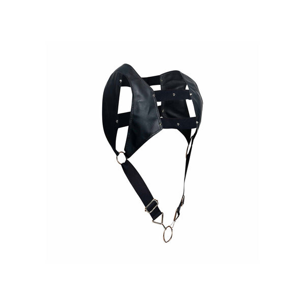 Male Basics Dngeon Crop Top Cockring Harness - Eroticon Ltd