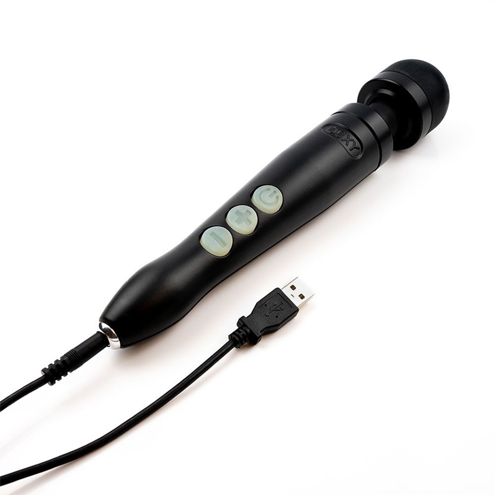 Doxy Die Cast 3 Rechargeable Wand Matte Black - Eroticon Ltd