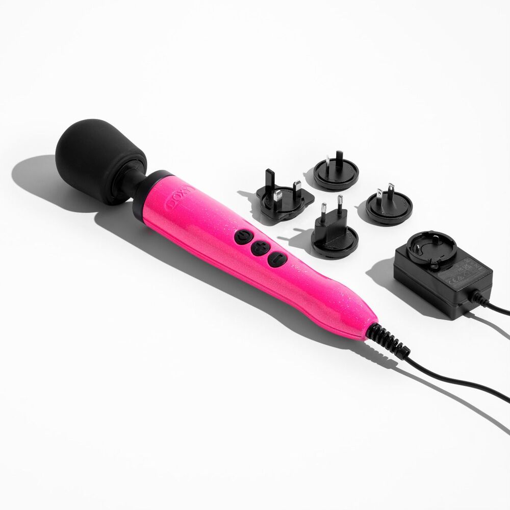 Doxy Die Cast Wand Massager HOT PINK - Eroticon Ltd