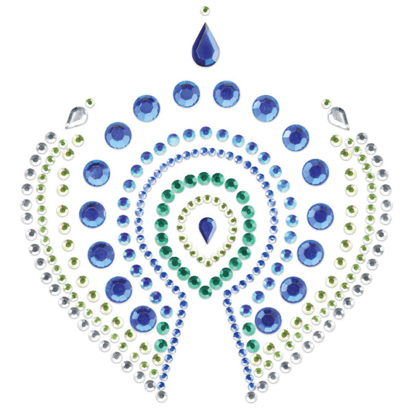 Bijoux Indscrets Flamboyant Body Jewelery Blue And Green - Eroticon Ltd