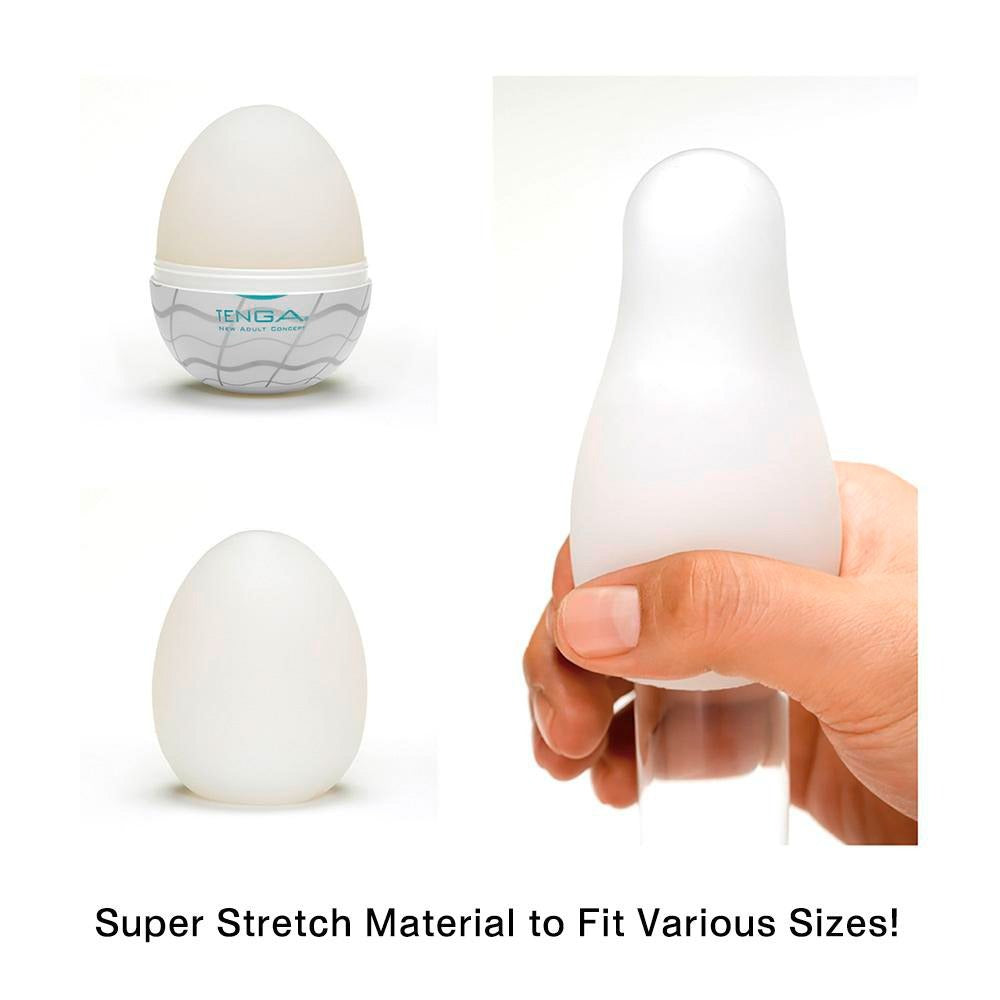 Tenga Wavy 2 Egg Masturbator - Eroticon Ltd