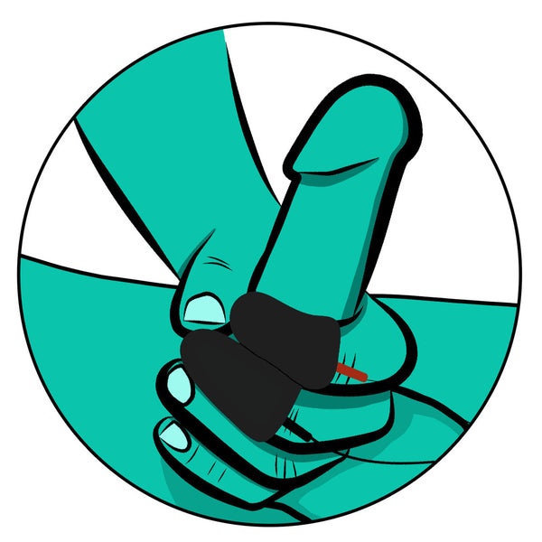 ElectraStim Noir Explorer Electro Finger Sleeves - Eroticon Ltd
