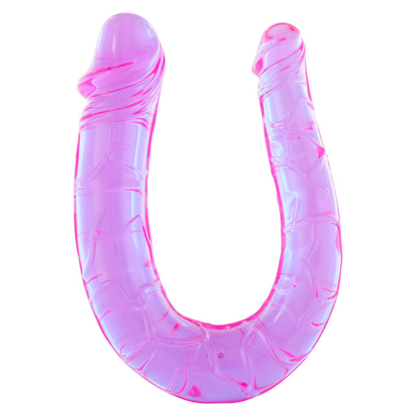 Double Mini Twin Head Jelly Penis Dildo - Eroticon Ltd