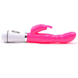 Slim GSpot Twelve Speed Rabbit Vibrator Neon Pink - Eroticon Ltd