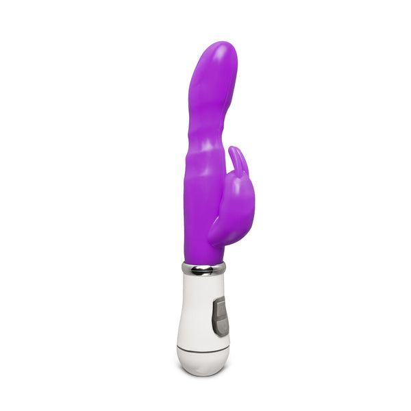 Slim GSpot Twelve Speed Rabbit Vibrator Purple - Eroticon Ltd