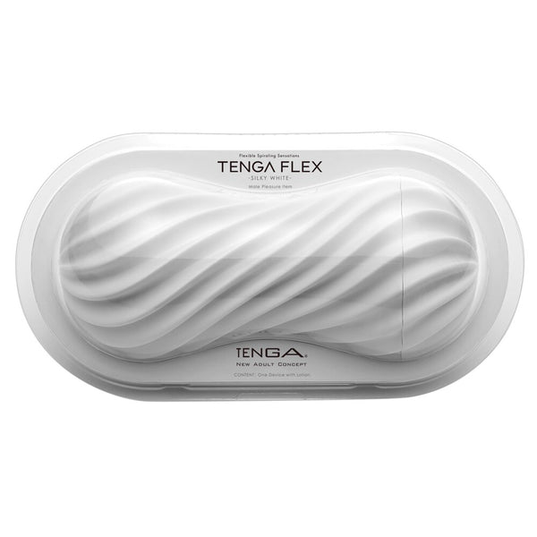 Tenga Flex Silky White Masturbator - Eroticon Ltd