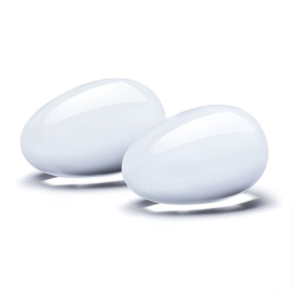 Glass Yoni Eggs 2 Piece Set - Eroticon Ltd