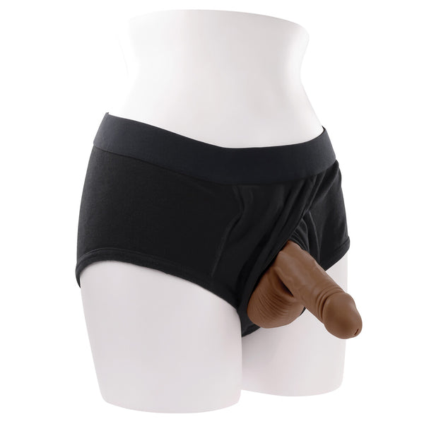 Gender X Stand to Pee Silicone Dark Flesh - Eroticon Ltd