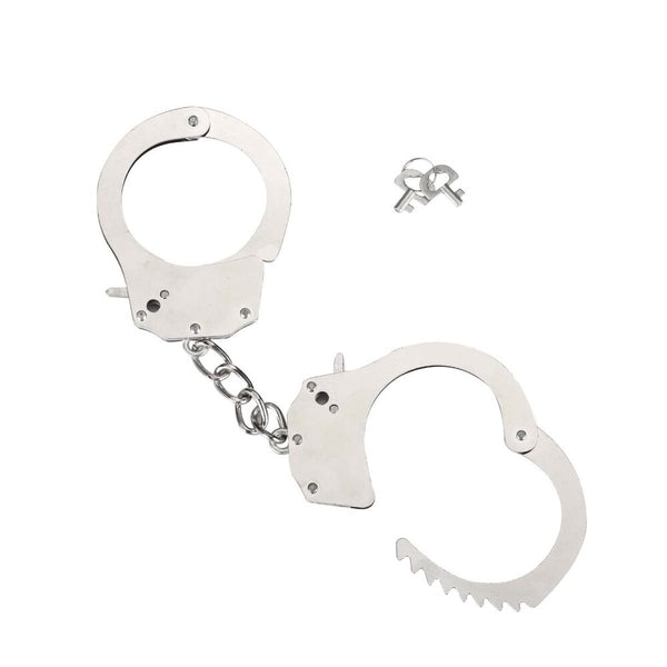 Me You Us Heavy Metal Handcuffs - Eroticon Ltd