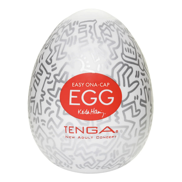 Tenga Keith Haring Party Egg Masturbator - Eroticon Ltd