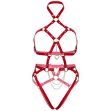 KINK Heart Ring Harness Teddy - Eroticon Ltd