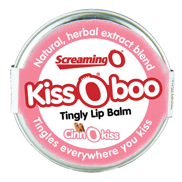 Screaming O KissOboo Tingly Lip Balm Cinnamon - Eroticon Ltd
