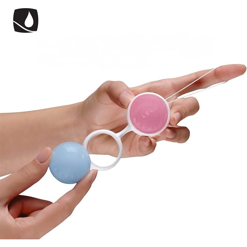 Lelo Luna Beads Pink And Blue - Eroticon Ltd