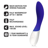 Lelo Mona Wave Midnight Blue Vibrator - Eroticon Ltd