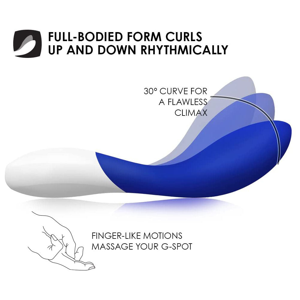 Lelo Mona Wave Midnight Blue Vibrator - Eroticon Ltd