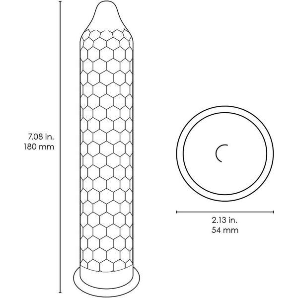 Lelo Hex Original Condoms 3 Pack - Eroticon Ltd