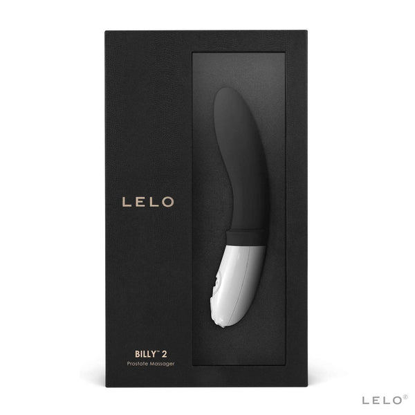Lelo Billy 2 Deep Black Luxury Rechargeable Prostate Massager - Eroticon Ltd