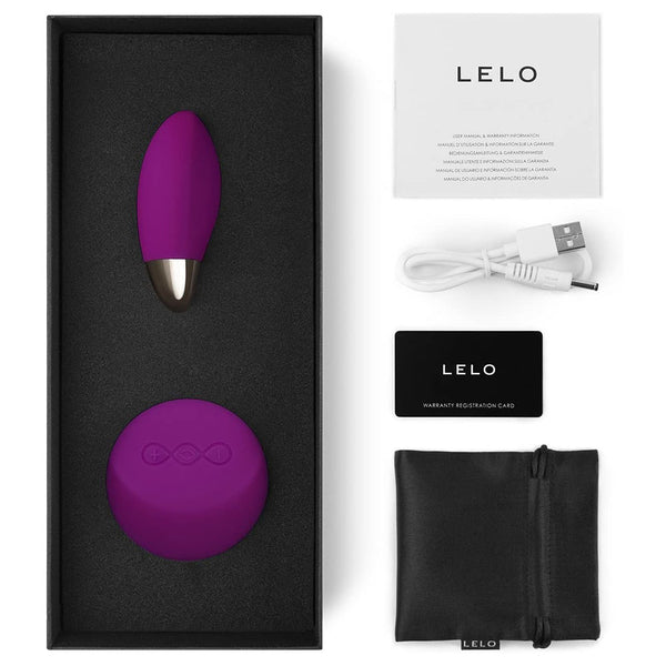 Lelo Lyla 2 Deep Rose Vibrating Bullet - Eroticon Ltd