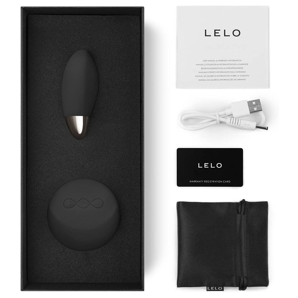 Lelo Lyla 2 Obsidian Black Vibrating Bullet - Eroticon Ltd