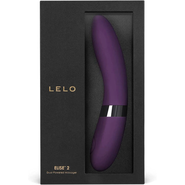 Lelo Elise 2 Plum Vibrator - Eroticon Ltd
