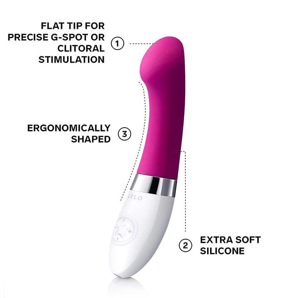 Lelo Gigi 2 Deep Rose G Spot Vibrator - Eroticon Ltd