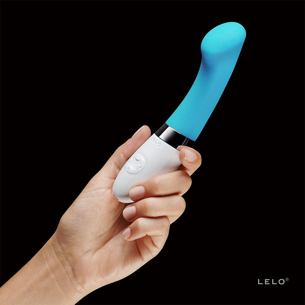 Lelo Gigi 2 Turquoise Blue G Spot Vibrator - Eroticon Ltd
