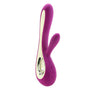Lelo Soraya 2 Dual Rabbit Vibrator Deep Rose - Eroticon Ltd