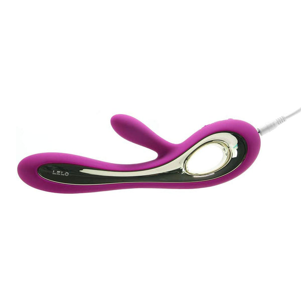 Lelo Soraya 2 Dual Rabbit Vibrator Deep Rose - Eroticon Ltd