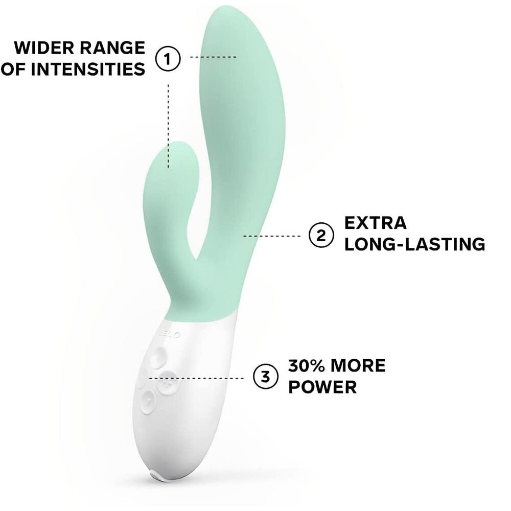 Lelo Ina 3 Dual Action Massager Seaweed - Eroticon Ltd